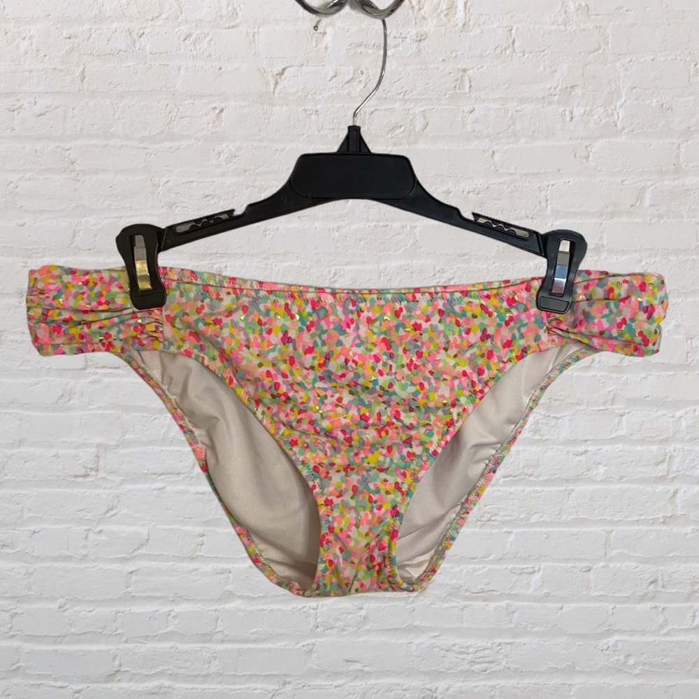 Victoria’s Secret Multicolor Dot Bikini Bottoms